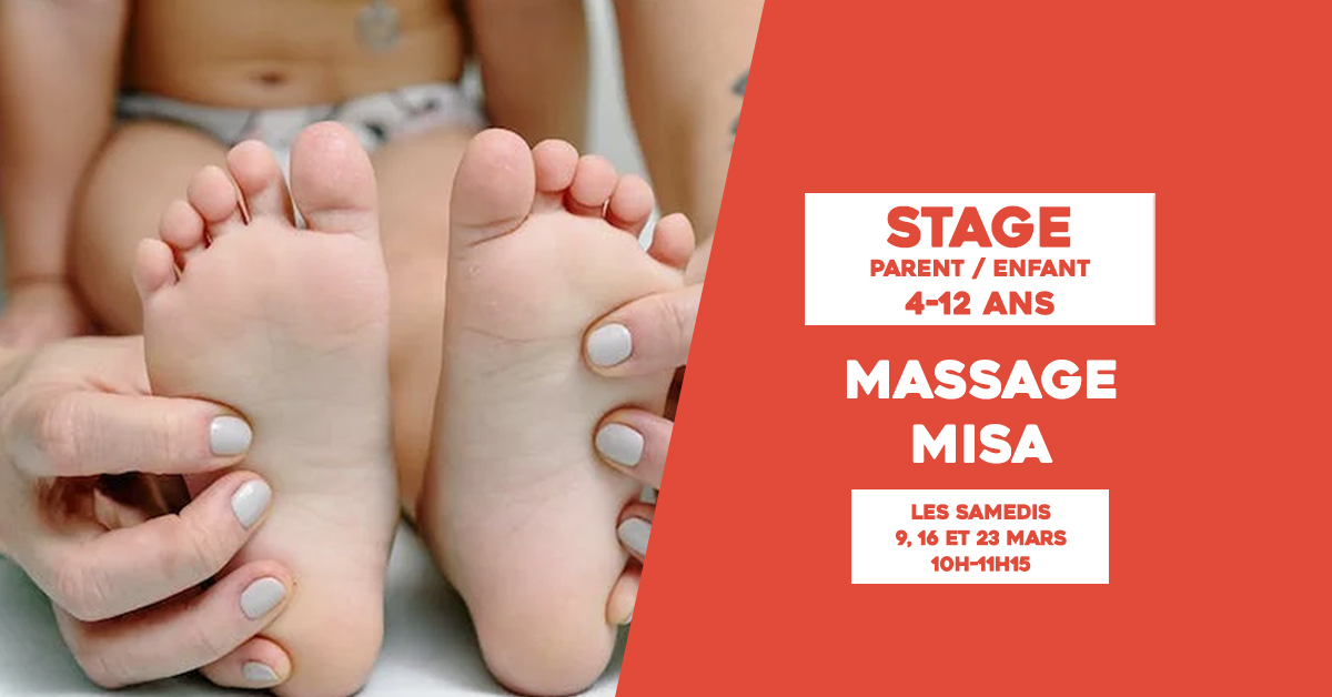 Stage Massage Misa Parents/Enfants (4-12 ans)